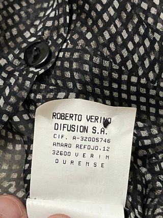 Camisa seda Roberto Verino