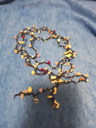 Collana girocollo con perline