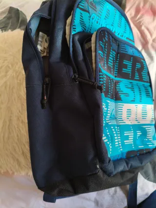 Mochila escolar azul Quiksilver