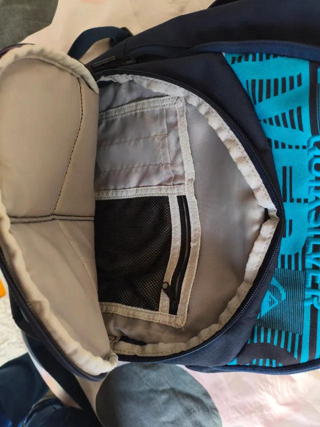 Mochila escolar azul Quiksilver