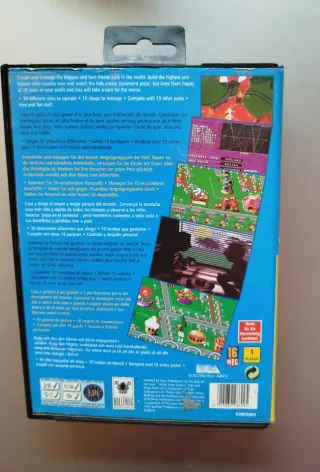 Theme Park Sega Mega Drive - Bullfrog