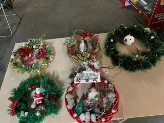 N. 5 Addobbi natalizi assortiti