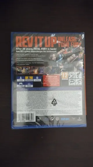 Fatal Fury City of the Wolves PS4