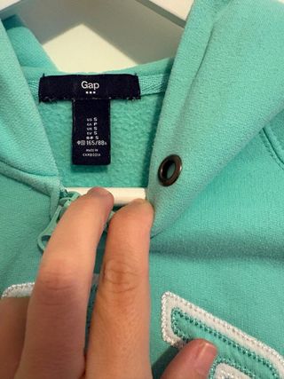 Sudadera GAP Turquesa Talla S