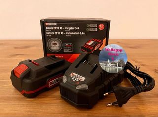 Cargador y bateria 2Ah parkside