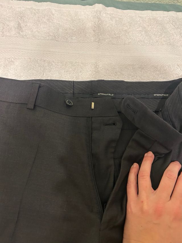 Traje de hombre negro