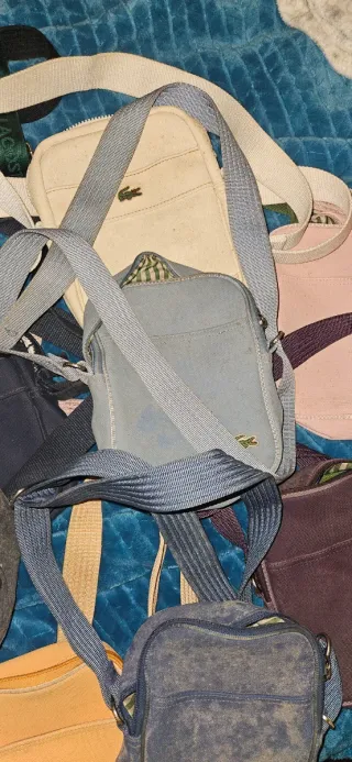 Lote 11 Bolsas Lacoste Vintage