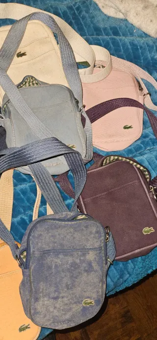 Lote 11 Bolsas Lacoste Vintage
