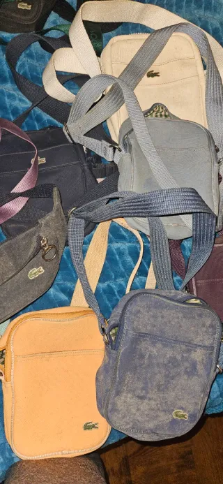 Lote 11 Bolsas Lacoste Vintage