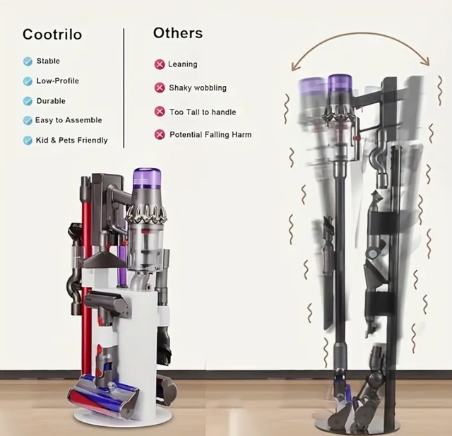 Soporte Estante Almacenamiento Aspiradora