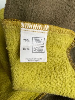 Sudadera chica verde oscuro y verde oliva