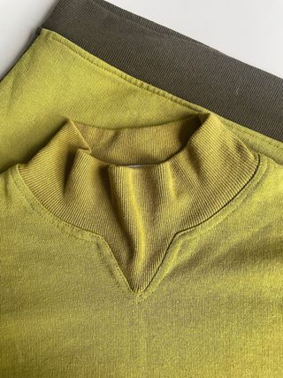 Sudadera chica verde oscuro y verde oliva