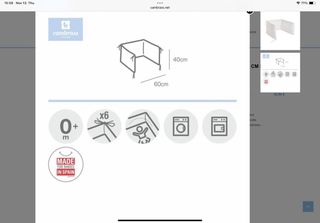 Protector Cuna/Cama Cambrass Acolchado