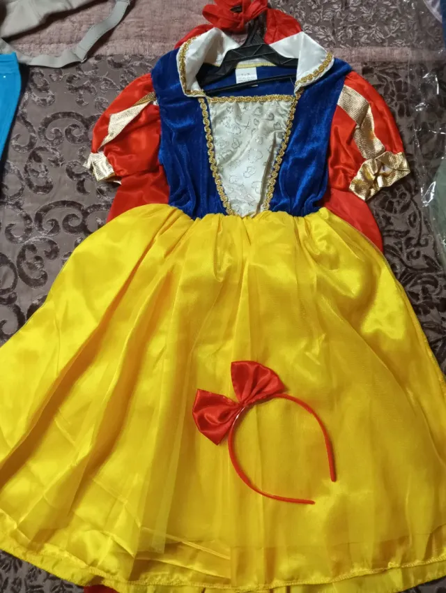 Disfraz Blanca Nieves con diadema