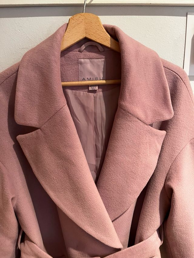 Abrigo Amisu rosa