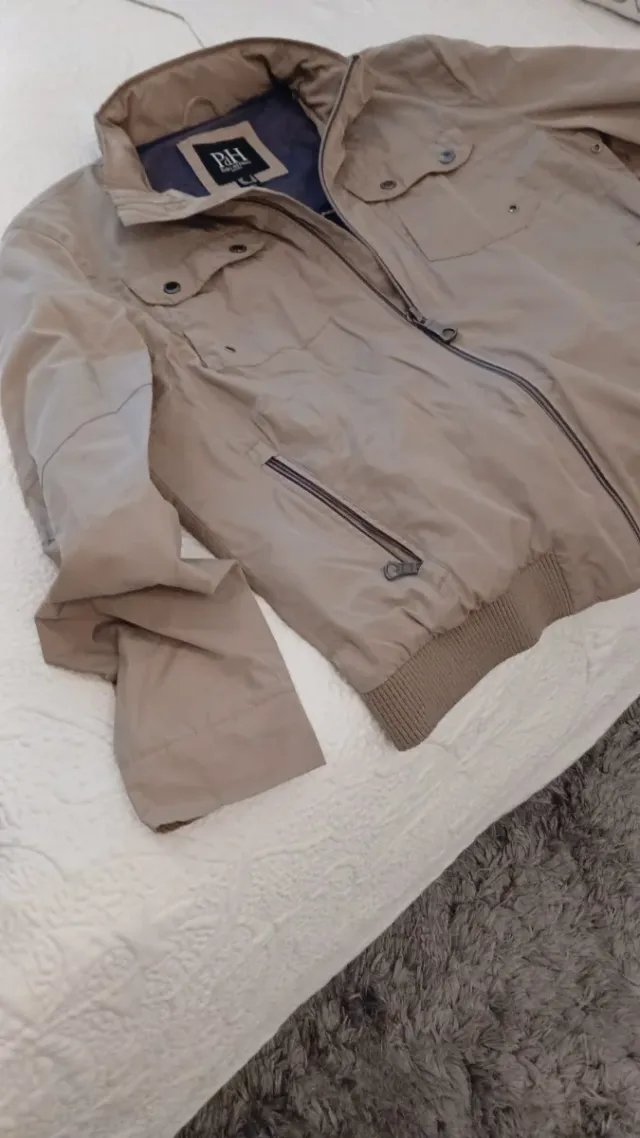 Cazadora cortavientos PDH beige