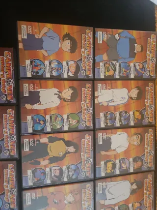 Colección DVD Campeones Oliver y Benji todos ✅️