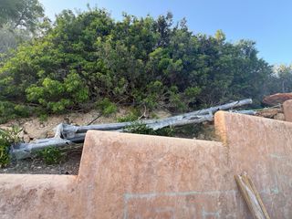 Báculo fijo para cámaras de videovigilancia