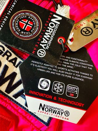 Chaqueta Geographical Norway Rosa Niña Sin esestre