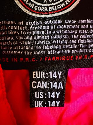 Chaqueta Geographical Norway Rosa Niña Sin esestre