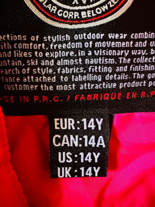 Chaqueta Geographical Norway Rosa Niña Sin esestre