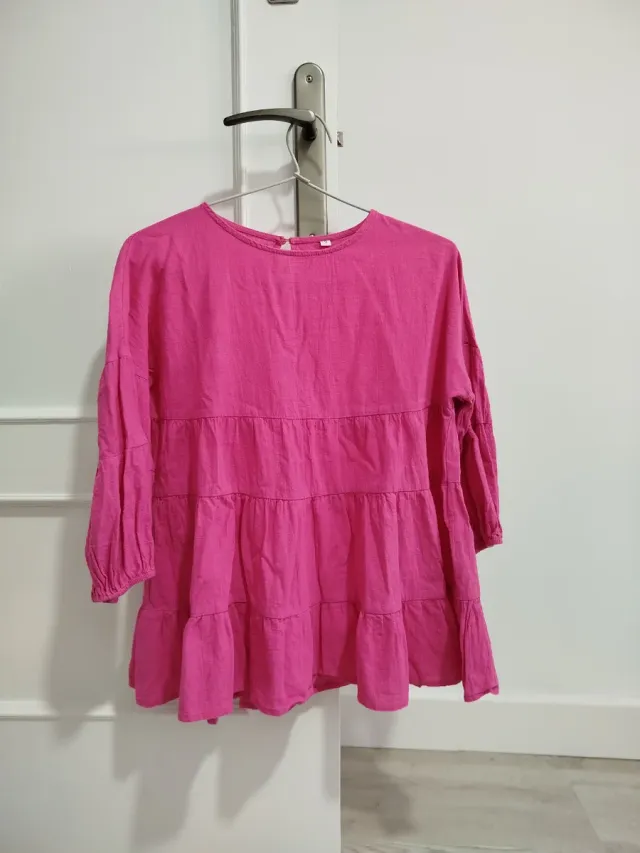 Blusa fucsia Shein Talla S