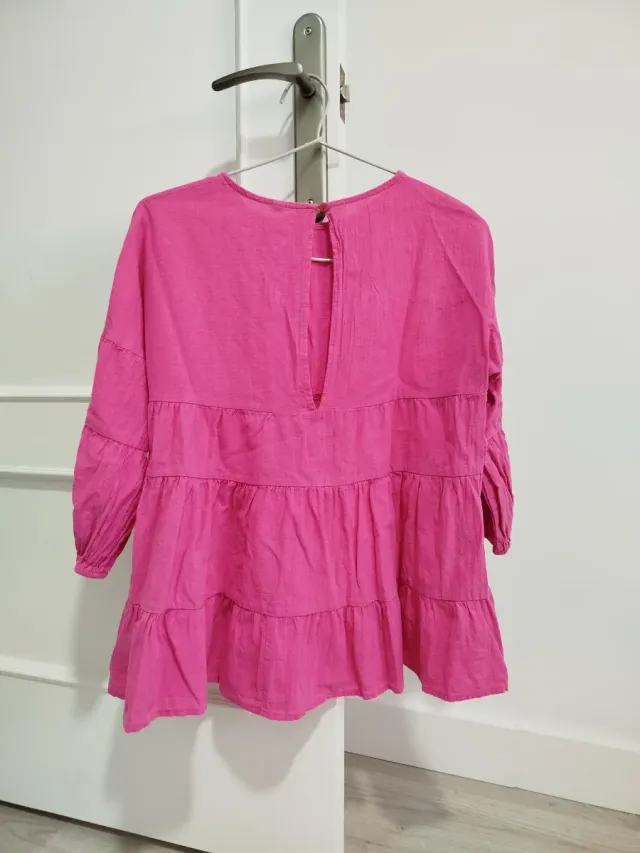 Blusa fucsia Shein Talla S