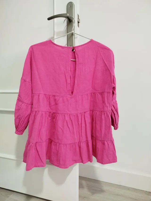 Blusa fucsia Shein Talla S