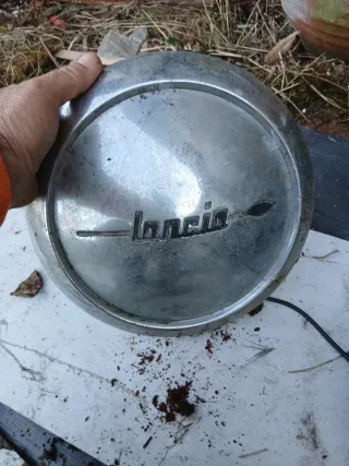 Copricerchio Lancia Alluminio Vintage
