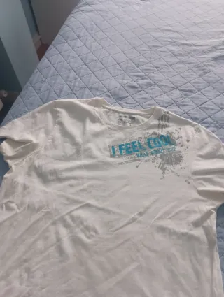 Camiseta blanca básica chico