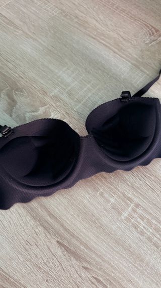 Sujetador M push up negro 90B