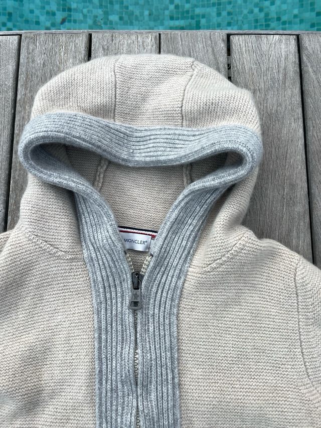 Moncler - Cárdigan - Sudadera de Punto con capucha