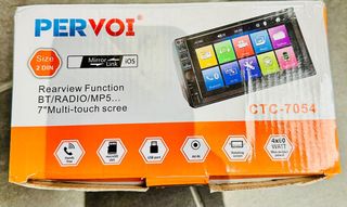 Radio Coche Pantalla 7 PERVOI CTC-7054