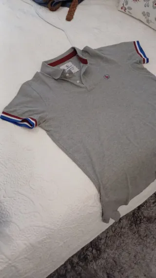 Polo El Ganso Gris Talla M