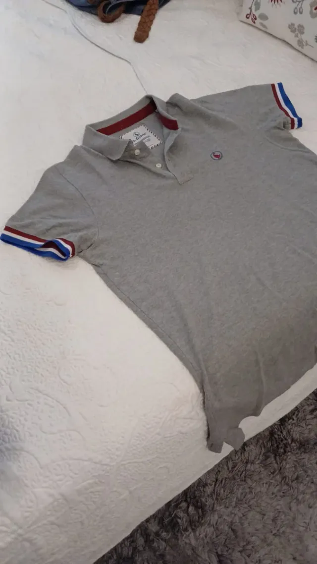 Polo El Ganso Gris Talla M