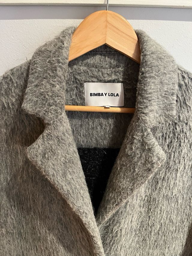 Abrigo Bimba y Lola gris