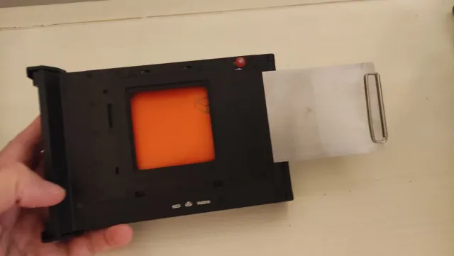 Adaptador Polaroid para cámara Kiev