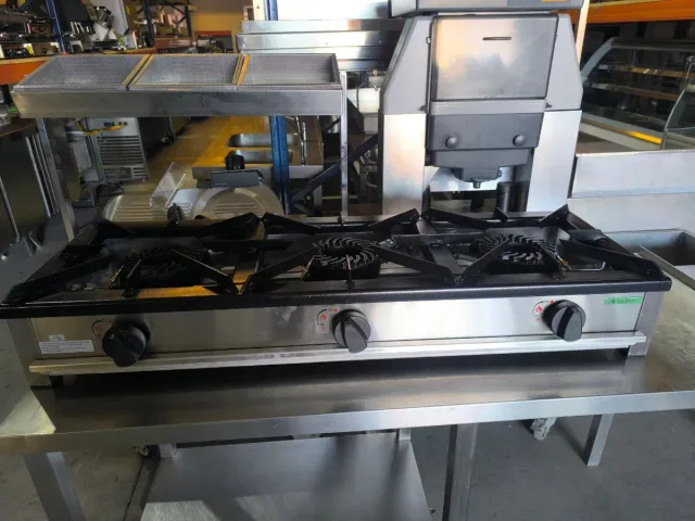 Cocina a gas 3 fogones