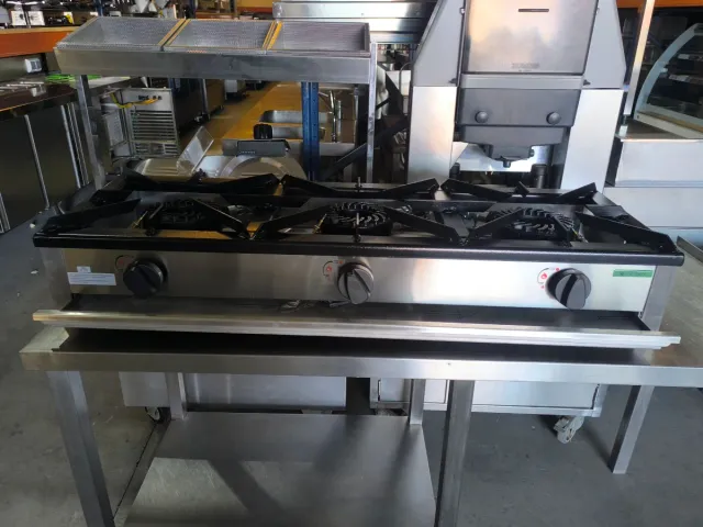 Cocina a gas 3 fogones
