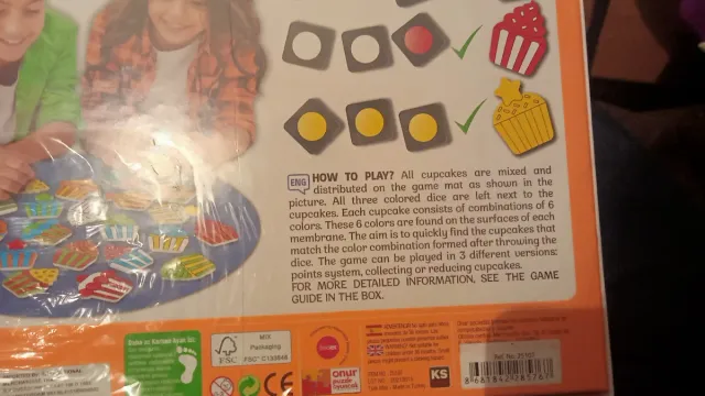 Juego mesa Cupcake Pastel en Taza NUEVO precintado