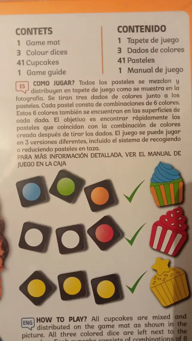 Jogo de mesa Cupcake Pastel na Xícara NOVO lacrado