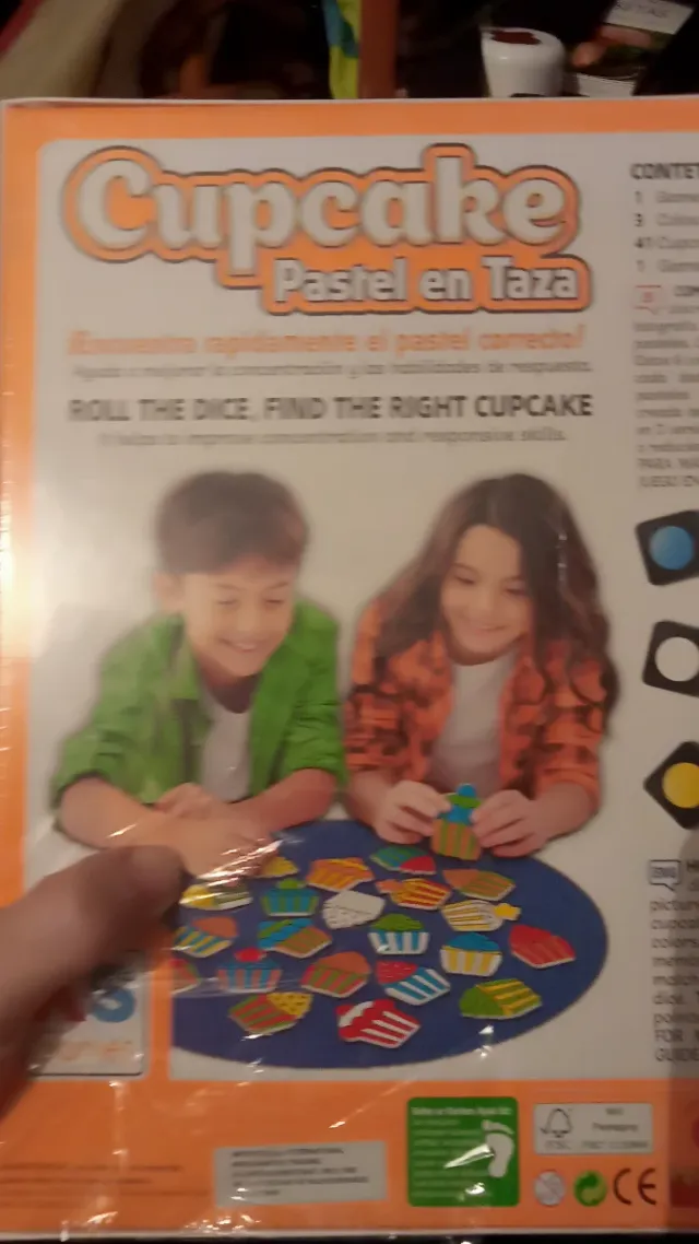 Jogo de mesa Cupcake Pastel na Xícara NOVO lacrado