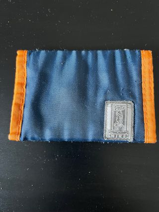 Cartera Vintage Nike Sport Azul Naranja