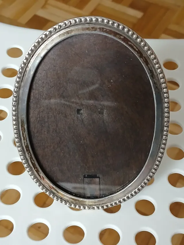 Antiguo portaretratos PLATA 925 CONTRASTADO P.S.XX