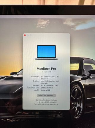 MacBook Pro 15 Pulgadas