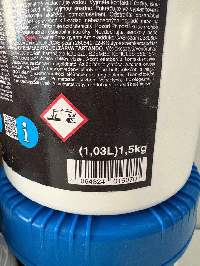 Pintura Epoxi EPODEX 2K Polarwhite NUEVO