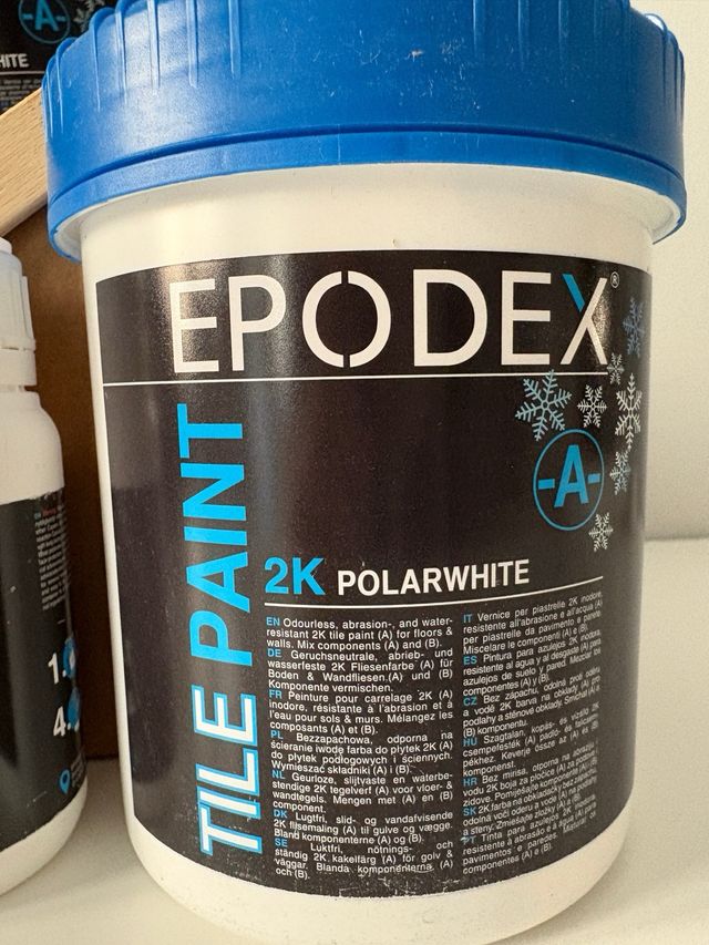 Pintura Epoxi EPODEX 2K Polarwhite NUEVO