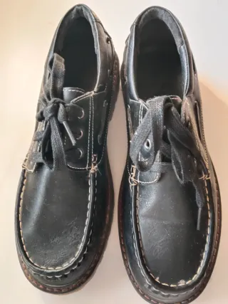 Zapatos náuticos niño negros