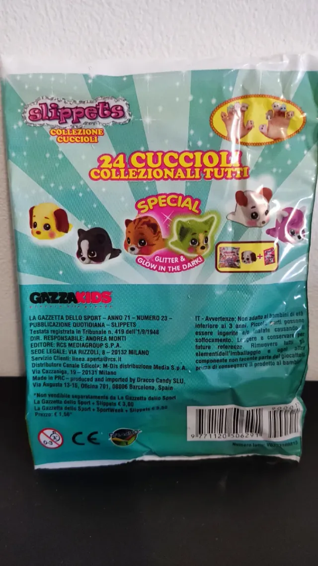 Cuccioli copri dita 11 bustine
