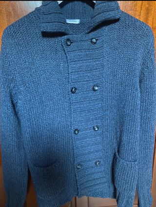 Cardigan Kaos doppiopetto lana taglia XXL
